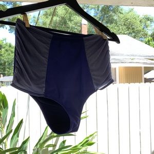 American apparel swim, high waisted bottoms